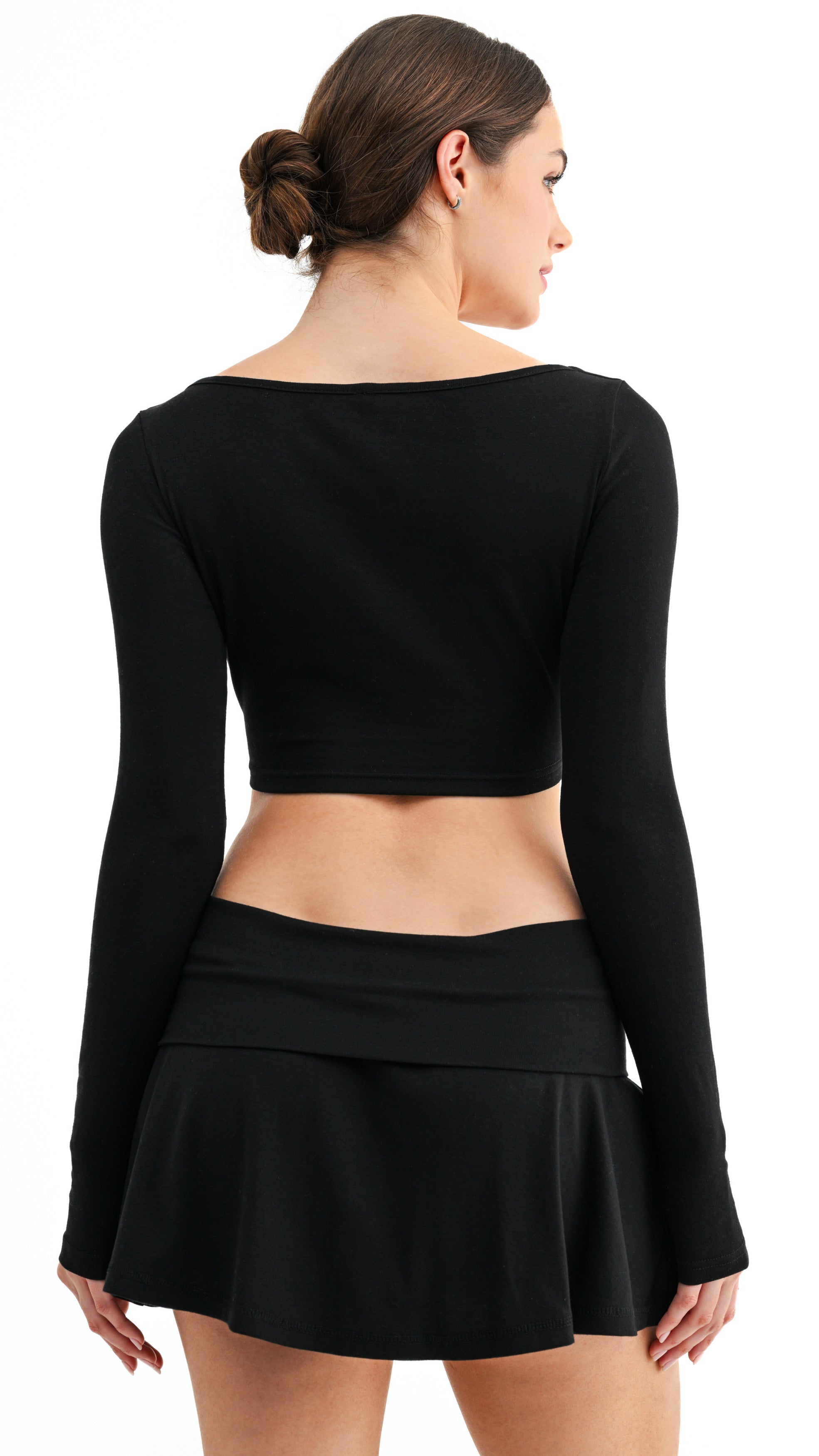 Ease Twist Top │ Black