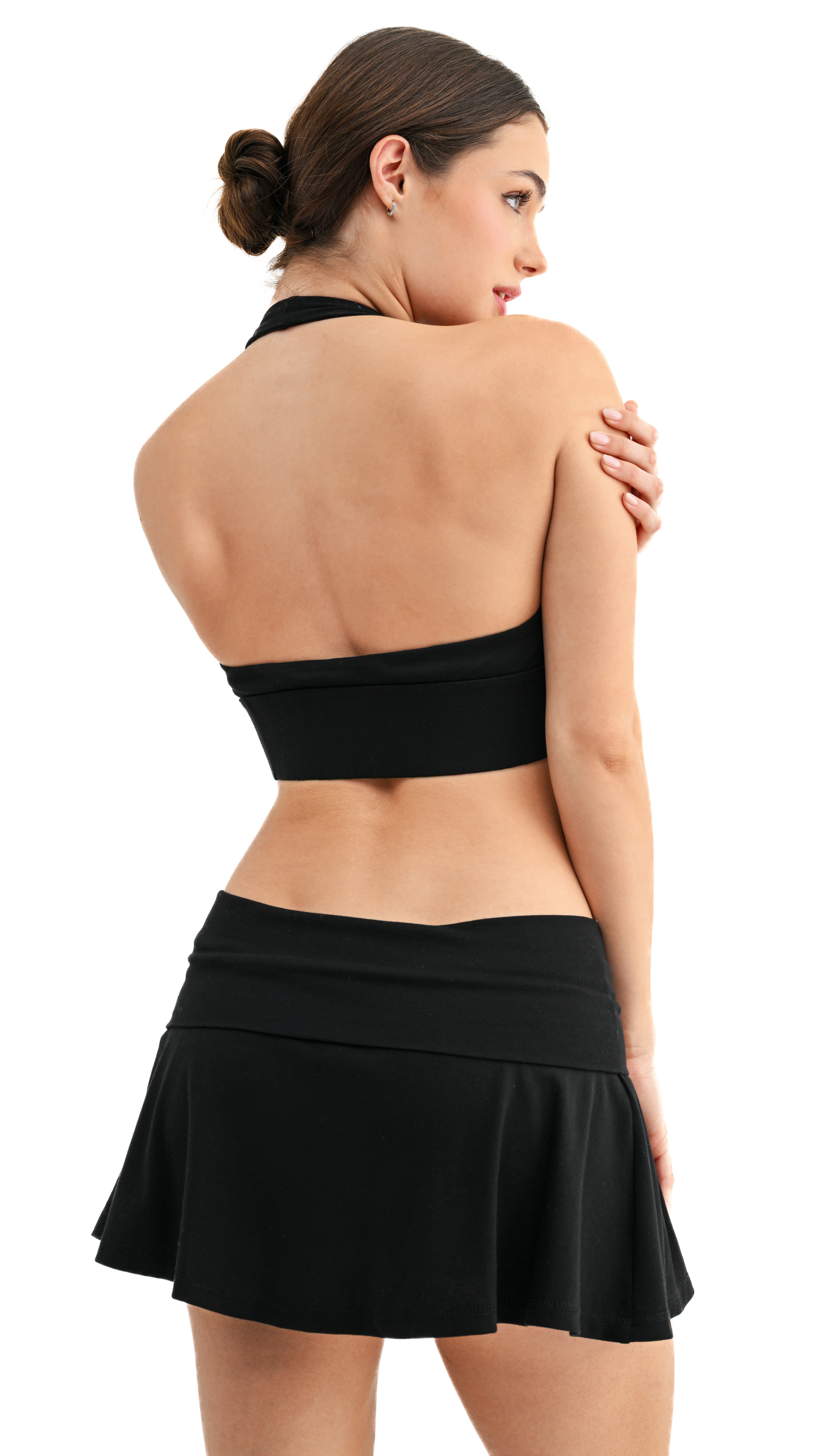 Ease Halter Top │ Black